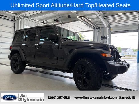 Used 2021 Jeep Wrangler Unlimited Sport AWD/4WD image 14