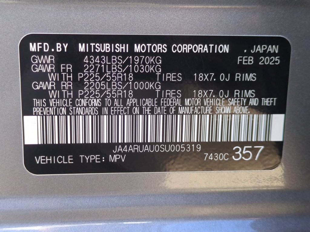 Used 2025 Mitsubishi Outlander Sport SE AWD/4WD image 35
