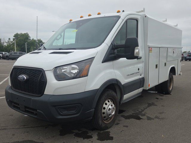 Used 2020 Ford Transit 350 DRW w/ Upfitter Package RWD image 2