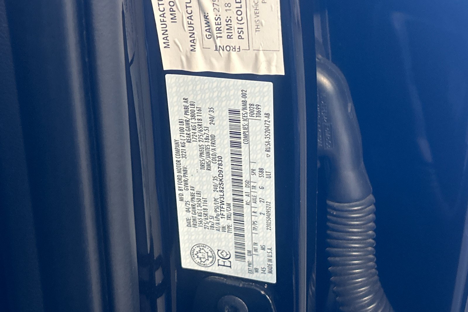 Used 2025 Ford F150 XLT w/ Equipment Group 301A Standard AWD/4WD image 26