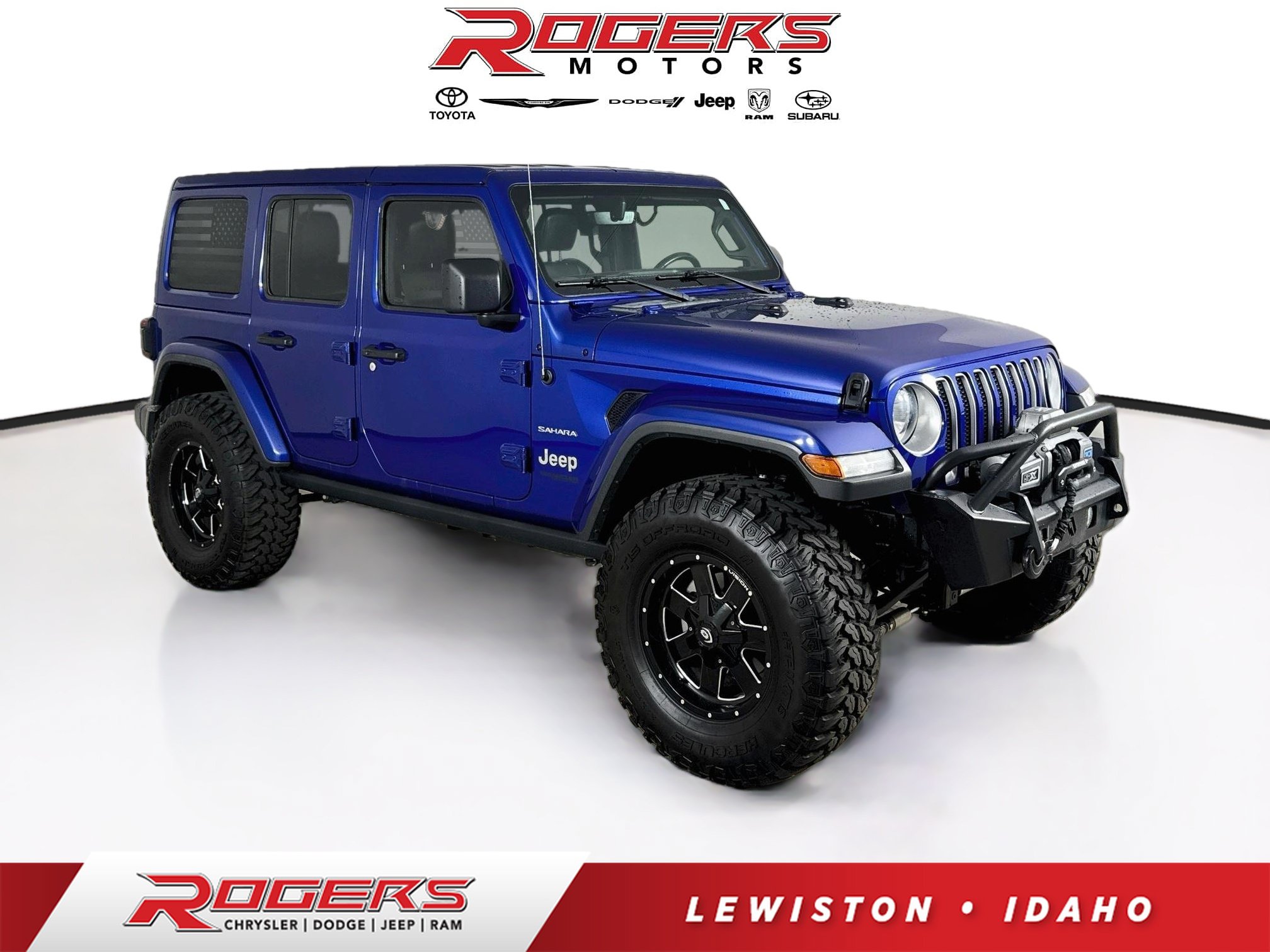 Used 2018 Jeep Wrangler Unlimited Sahara AWD/4WD image 1