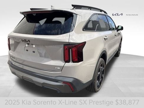 Certified 2025 Kia Sorento SX Prestige w/ Sage Leather Package AWD/4WD image 7