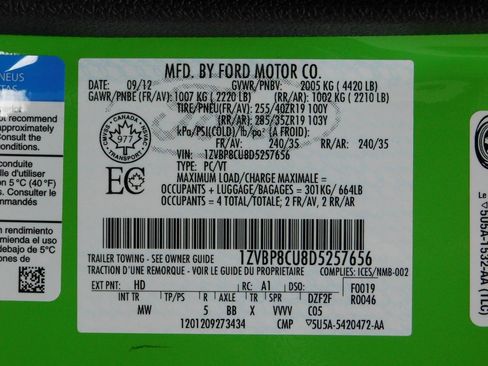 Used 2013 Ford Mustang Boss 302 w/ Boss 302 Accessory Pkg image 93