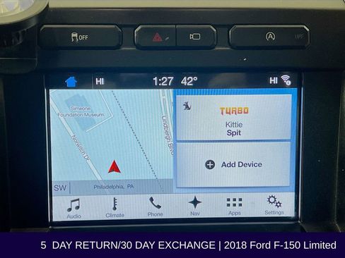 Used 2018 Ford F150 Limited w/ Trailer Tow Package image 17