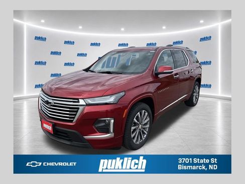 Certified 2023 Chevrolet Traverse Premier w/ LPO, Floor Liner Package AWD/4WD image 1