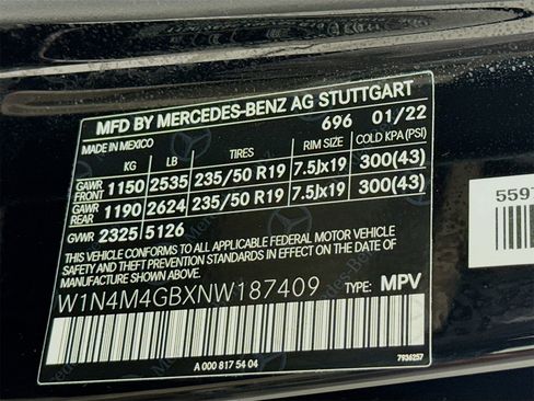 Certified 2022 Mercedes-Benz GLB 250 GLB 250 image 33