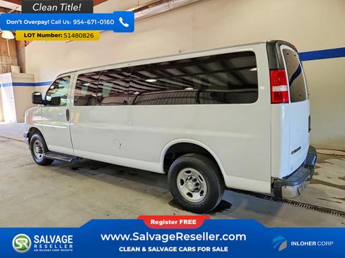 Used 2019 Chevrolet Express 3500 LT w/ LT Preferred Equipment Group RWD image 3