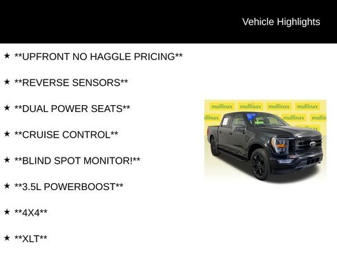 Certified 2023 Ford F150 XLT w/ Equipment Group 302A High image 12