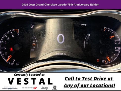 Used 2016 Jeep Grand Cherokee Laredo 75th Anniversary AWD/4WD image 24