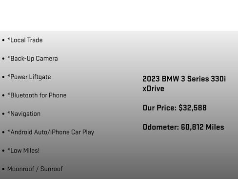 Used 2023 BMW 330i xDrive Sedan w/ M Sport Package AWD/4WD image 36