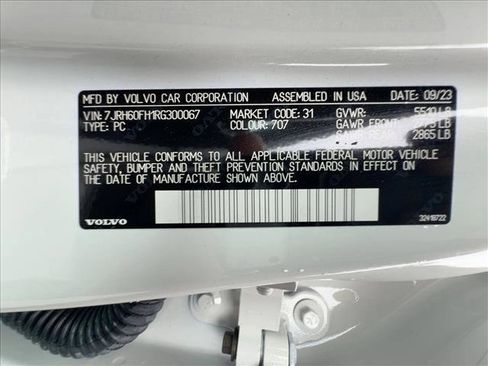 Certified 2024 Volvo S60 T8 Plus w/ Climate Package image 27