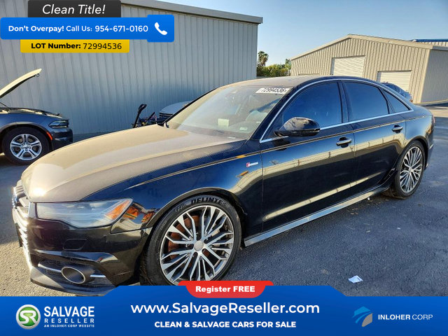Used 2016 Audi A6 3.0T Premium Plus w/ Driver Assistance Package AWD/4WD image 1