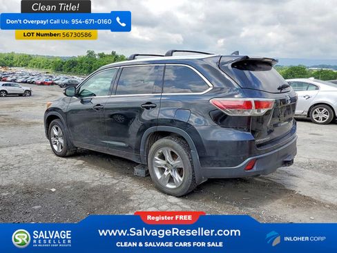 Used 2014 Toyota Highlander Limited Platinum AWD/4WD image 3