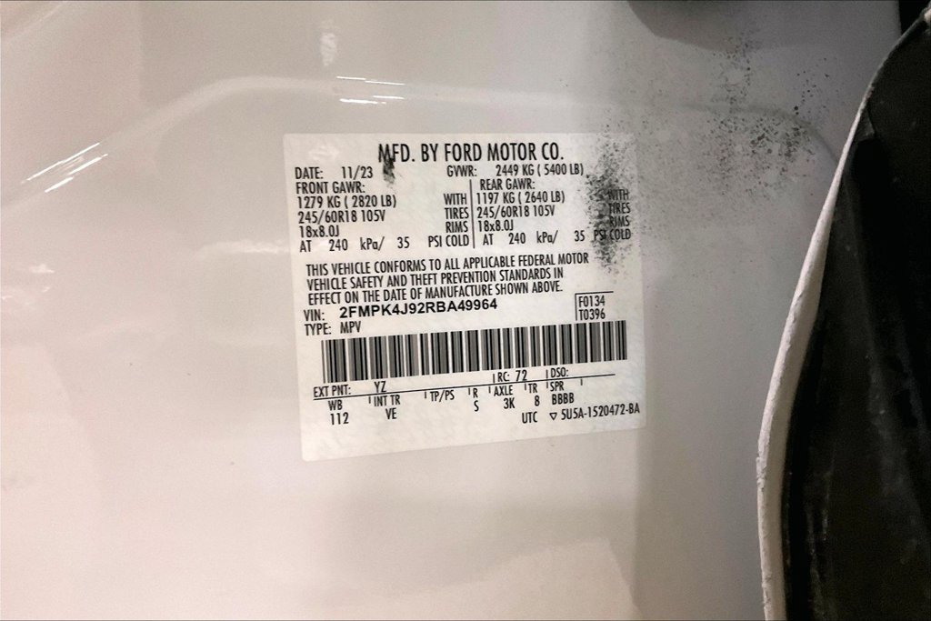 Certified 2024 Ford Edge SEL AWD/4WD image 29
