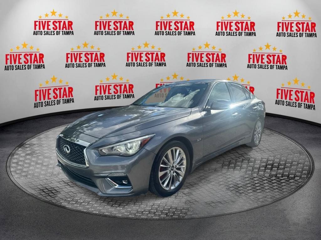 Used 2019 INFINITI Q50 Luxe RWD image 3