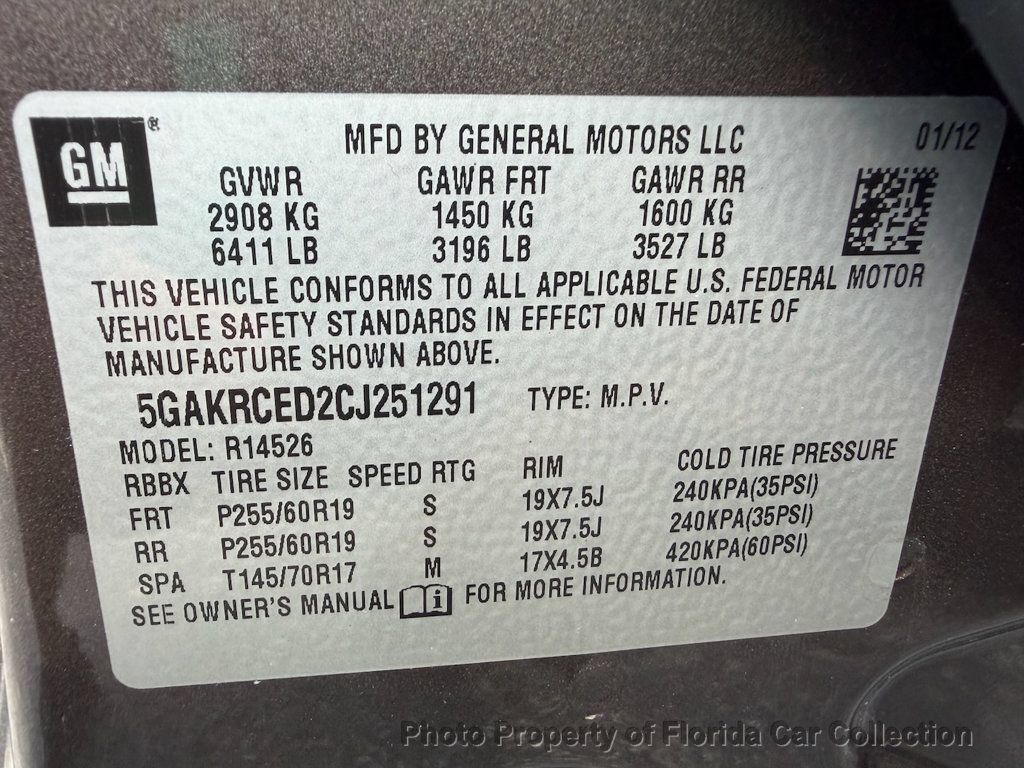 Used 2012 Buick Enclave Leather FWD image 98