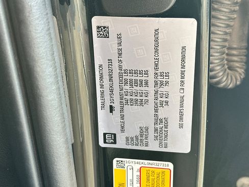 Certified 2022 Cadillac Escalade Sport w/ LPO, ONYX Package image 42