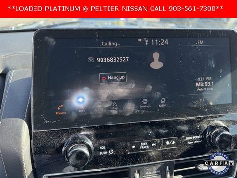 Certified 2022 Nissan Armada Platinum w/ Captain's Chairs Package image 15