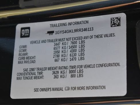 Used 2024 Cadillac Escalade Sport Platinum w/ Heavy-Duty Trailer Package AWD/4WD image 46