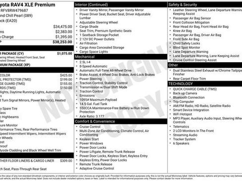 Certified 2024 Toyota RAV4 XLE Premium w/ Weather Package AWD/4WD image 48