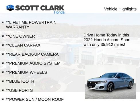 Used 2022 Honda Accord Sport image 11