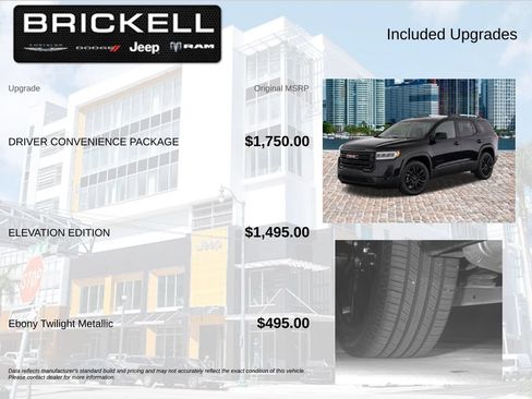 Used 2022 GMC Acadia SLE w/ Driver Convenience Package FWD image 5