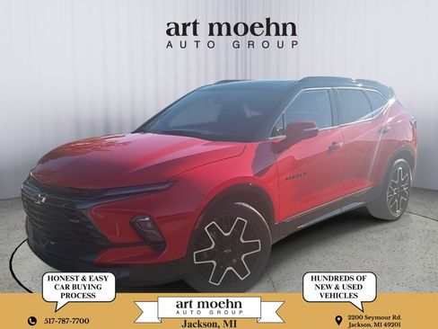 Used 2023 Chevrolet Blazer RS w/ Driver Confidence II Package FWD image 1