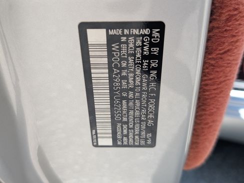 Used 2000 Porsche Boxster RWD image 28