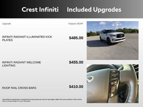Certified 2022 INFINITI QX80 Premium Select w/ All-Season Package RWD image 6