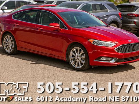Used 2018 Ford Fusion Platinum FWD image 1