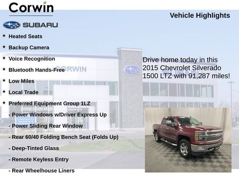 Used 2015 Chevrolet Silverado 1500 LTZ image 6