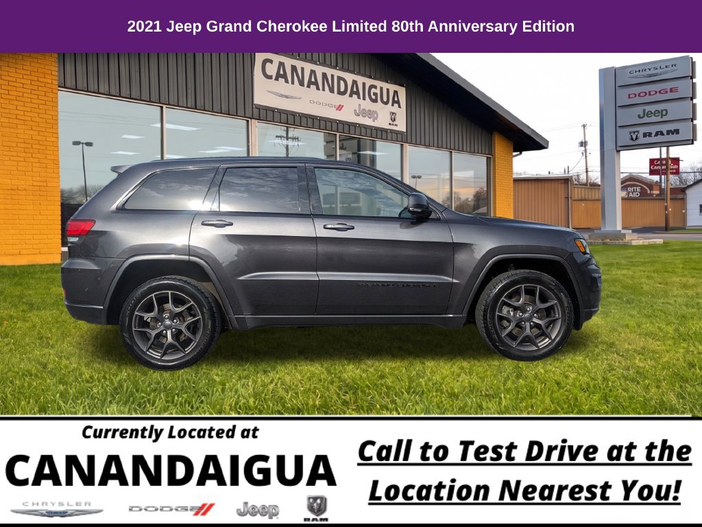 Used 2021 Jeep Grand Cherokee Limited w/ Quick Order Package 28K 80th AWD/4WD image 3