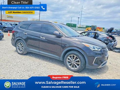 Used 2017 Hyundai Santa Fe SE w/ Cargo Package AWD/4WD image 5