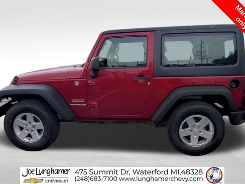 Used 2012 Jeep Wrangler Sport AWD/4WD image 6