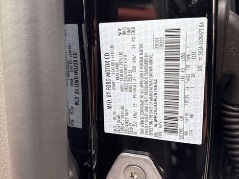 New 2024 Lincoln Nautilus Black Label w/ Jet Appearance Package (87T) image 68