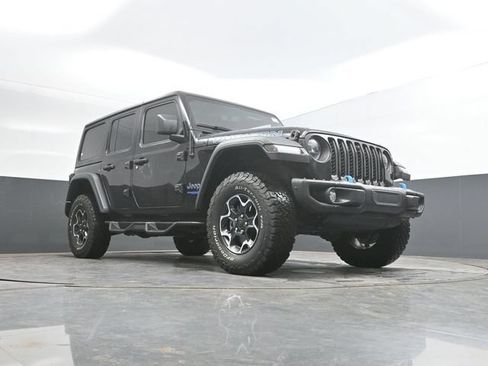 Used 2022 Jeep Wrangler Unlimited Rubicon 4xe w/ Steel Bumper Group AWD/4WD image 48