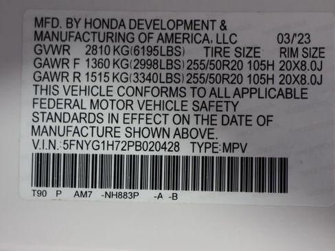 Used 2023 Honda Pilot Touring image 32