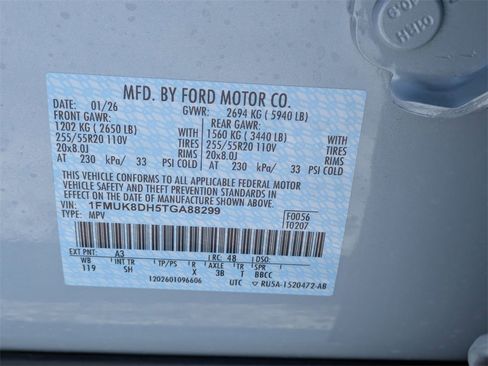 New 2026 Ford Explorer Active image 26