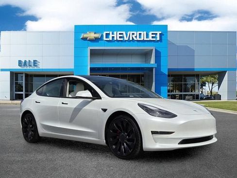 Used 2022 Tesla Model 3 Performance AWD/4WD image 1