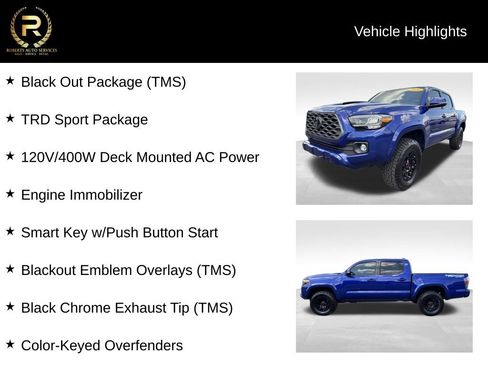 Used 2022 Toyota Tacoma TRD Sport AWD/4WD image 9