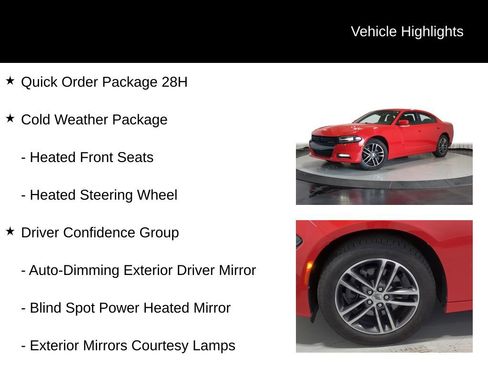 Used 2019 Dodge Charger SXT w/ Driver Confidence Group AWD/4WD image 7