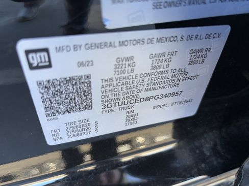 Used 2023 GMC Sierra 1500 Elevation w/ X31 Off-Road Package image 37