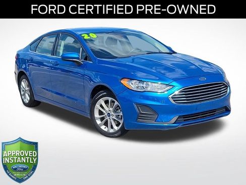 Certified 2020 Ford Fusion SE FWD image 1