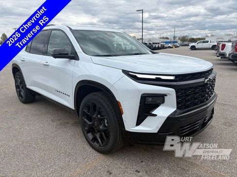 New 2026 Chevrolet Traverse RS w/ LPO, Floor Liner Package AWD/4WD image 7