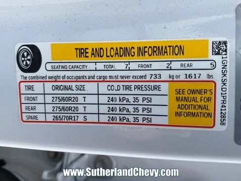 Used 2023 Chevrolet Tahoe Premier AWD/4WD image 57