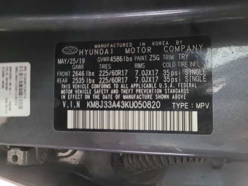 Used 2019 Hyundai Tucson Value w/ Cargo Package FWD image 33