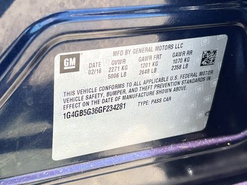 Used 2016 Buick LaCrosse Leather w/ Experience Buick Package FWD image 35
