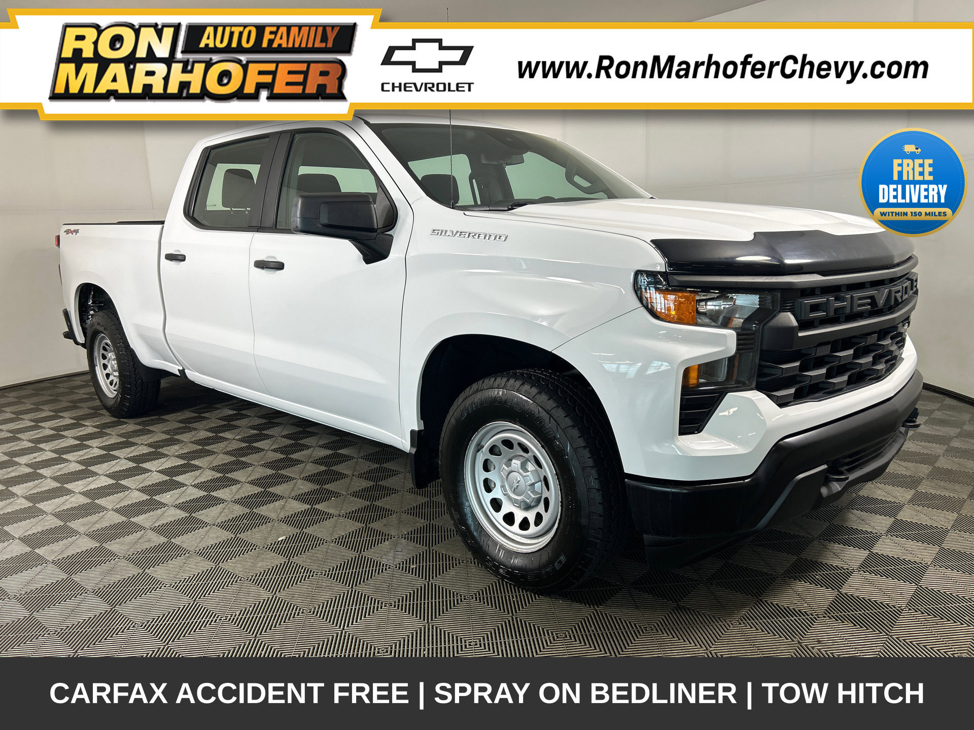 Used 2022 Chevrolet Silverado 1500 W/T w/ Trailering Package AWD/4WD 360° Tour