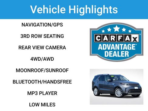Used 2017 Land Rover Discovery HSE Luxury AWD/4WD image 2
