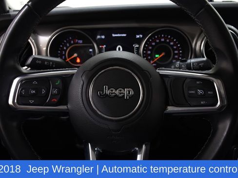 Used 2018 Jeep Wrangler Unlimited Sahara w/ Uconnect 4C Nav & Sound Group image 12